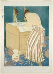 Le Bain (Femme à sa toilette)